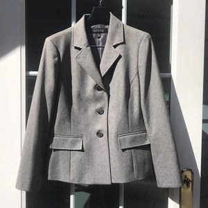 COPY - Gray tweed suit